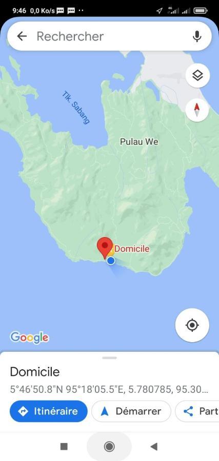 Paya Pulau Weh Sabang Marifi Bed & Breakfast エクステリア 写真